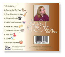 Sing For Your Stew back cover