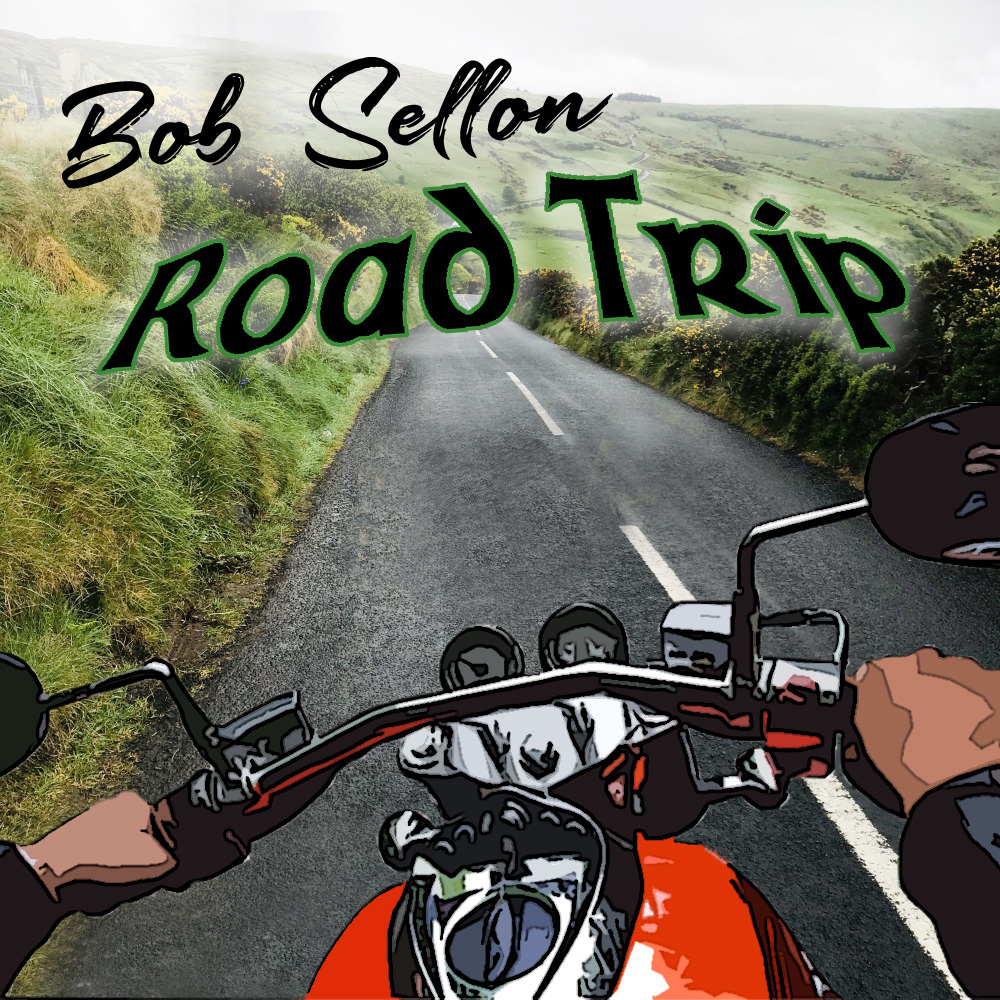 The cover image for Bob Sellons Road Trip album. 