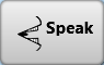 An image of the Speak button from Bob Sellon`s TypeThenTalk.com app