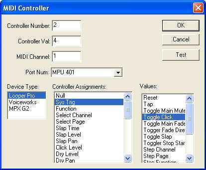 Controller Editor