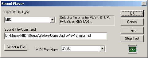 Sound Player Editor